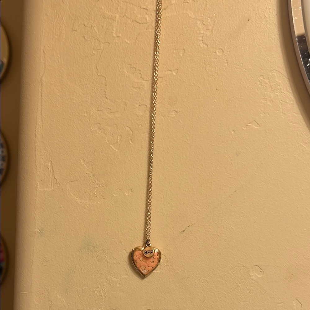Rose Gold Heart Pendant Necklace Minimalist Jewelry